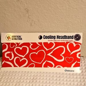 Red Heart Cooling Headband